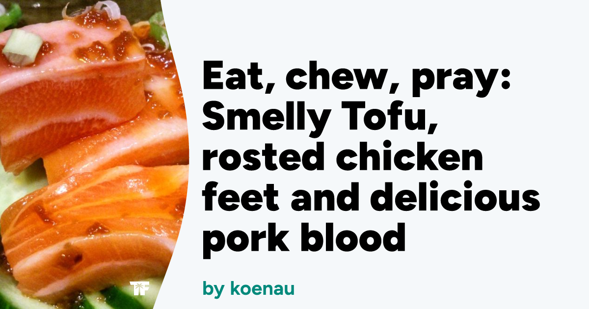 blood tofu